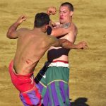 Al via il Famoso Calcio Storico Fiorentino. FOTO